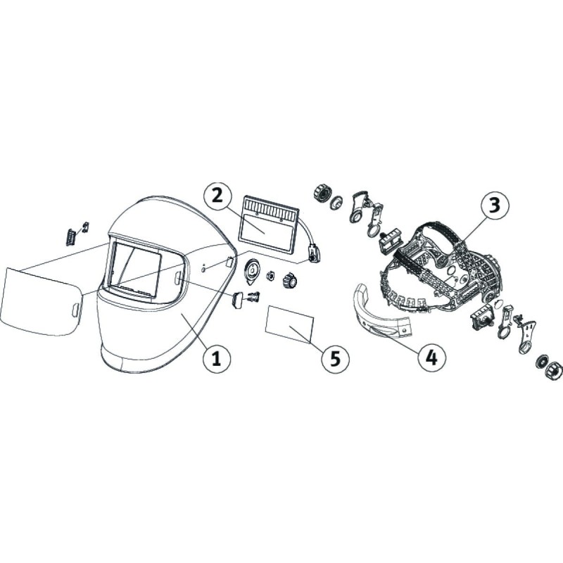 CASQUE DE SOUDAGE SCHWEISSKRAFT VARIOPROTECT XL-W TC